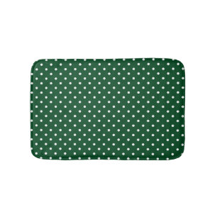 Tapis De Bain Mat de bain Pois vert