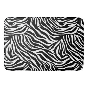 Tapis De Bain Mat de bain Poster de animal Zebra