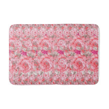 Mat de bain rose