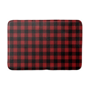 Tapis De Bain Mat de bain rouge