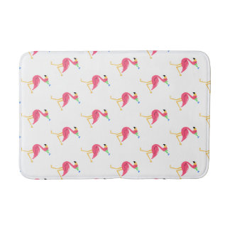 Tapis De Bain Mat de salle de bain Flamant rose