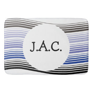 Tapis De Bain Mat monogramme