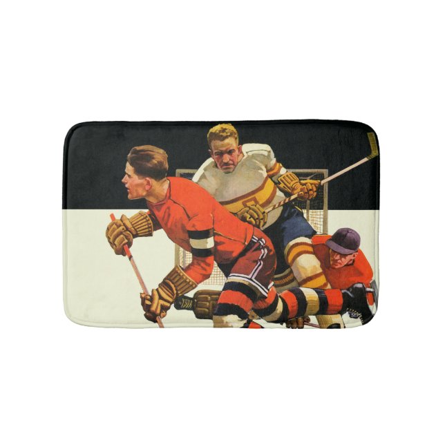 Tapis De Bain Match de hockey sur glace (Devant)