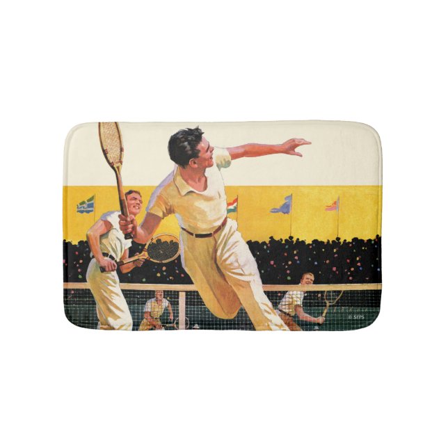 Tapis De Bain Match de tennis double (Devant)