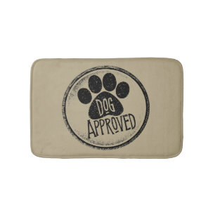 Tapis De Bain Matelas de bain approuvé par le chien