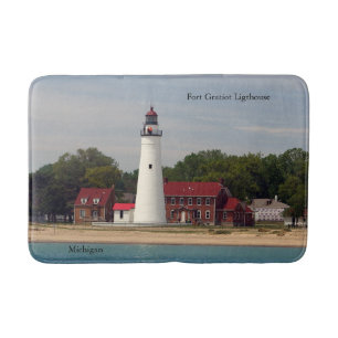 Tapis De Bain Matelas de bain du phare de Fort Gratiot
