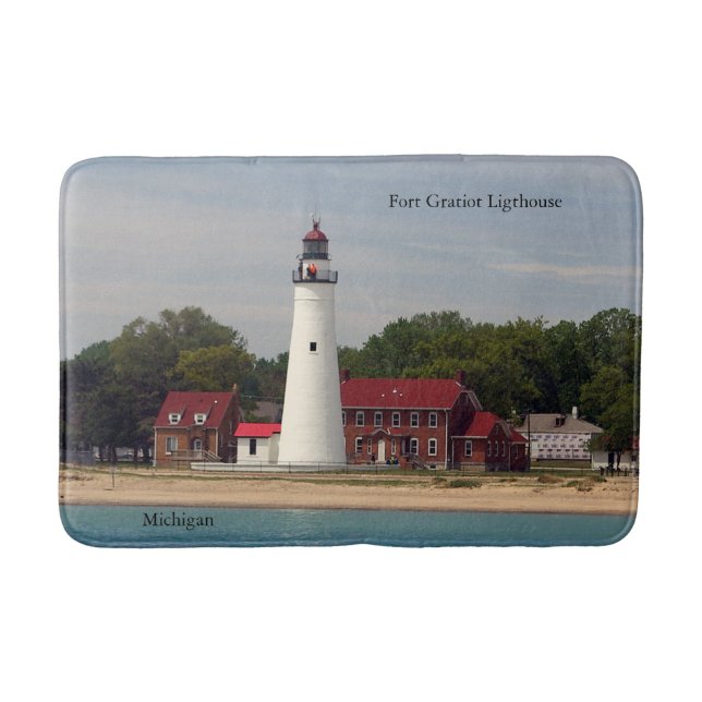 Tapis De Bain Matelas de bain du phare de Fort Gratiot (Devant)