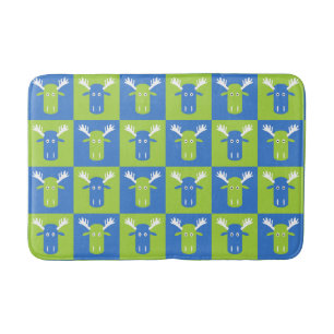 Tapis De Bain Matelas de bain Moose Head Pop Art
