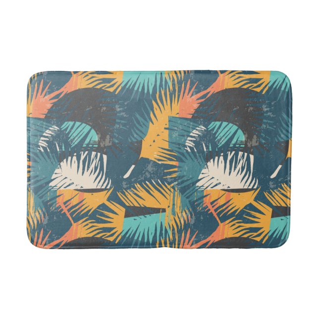 Tapis De Bain Matelas de bain Motif Abstrait en feuille (Devant)