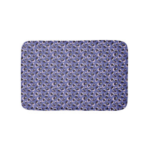 Tapis De Bain Matelas de bain Poster de animal Abstrait pourpre