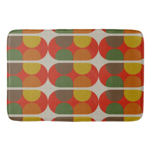 Tapis De Bain Matelas décoratif rétro les années 70 style ann