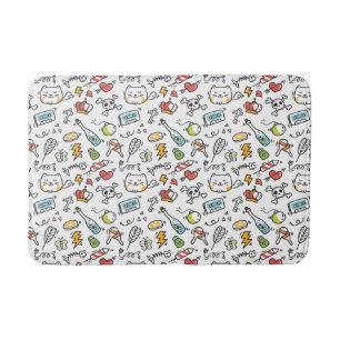 Tapis De Bain Matelas Motif Cute Kawaii