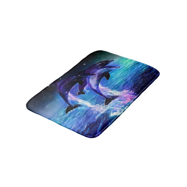 Tapis De Bain Méditation de l'Imaginaire dauphin ou (Angle)