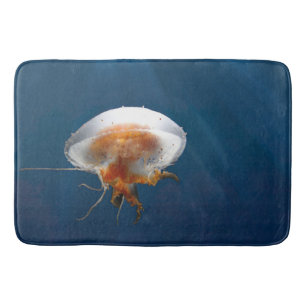 Tapis De Bain Méduse avec Tentacles Animal sous-marin Mer