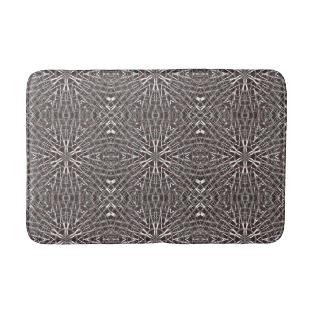 Tapis De Bain Métal Maillé Argent (Devant)