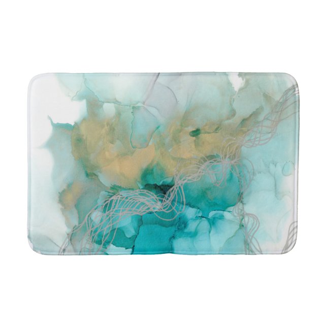 Tapis De Bain Métalliques tissées (Devant)