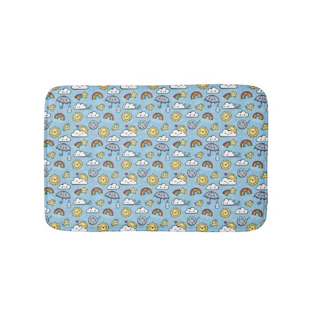 Tapis De Bain Météo mignonne (Devant)