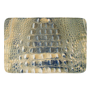 TAPIS DE BAIN MIEL D'ALLIGATOR DU CRU "HORNBACK", MIAMI BEACH