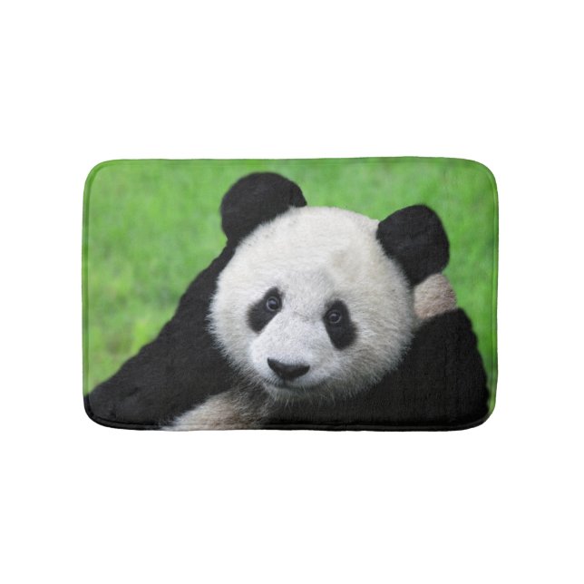Tapis de bain mignon de panda géant (Devant)