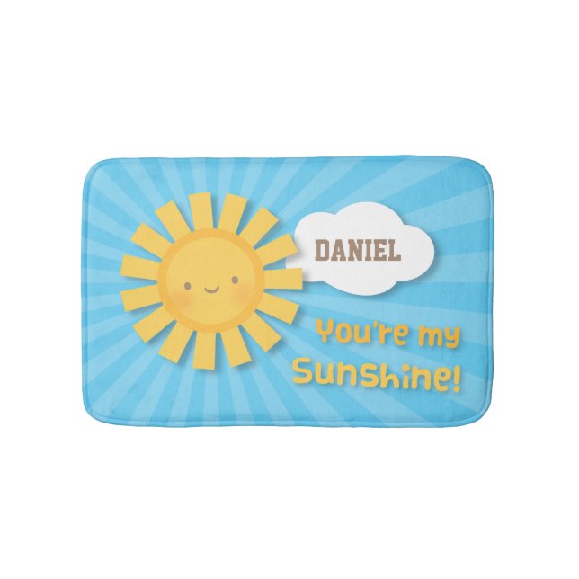 Tapis De Bain Mignon vous êtes mon tapis de salle de bains (Devant)