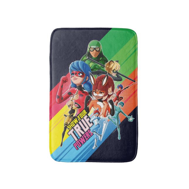 Tapis De Bain Miraculeux Montrez Vos Véritables Pouvoirs (Devant (Vertical))