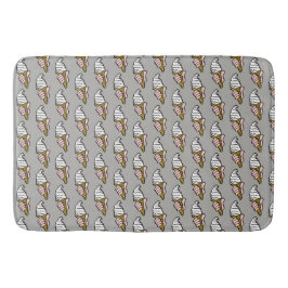 Tapis De Bain Modèle de cône de glace