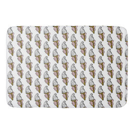 Tapis De Bain Modèle de cône de glace