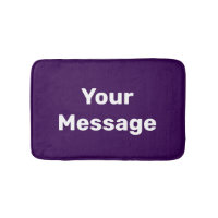Modèle de texte de message simple violet et blanc