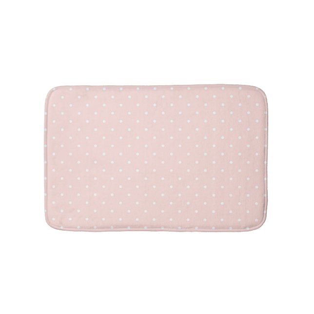 Tapis De Bain Modelez avec le pois blanc 2 (Devant)