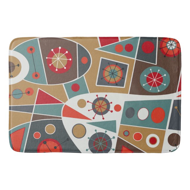 Tapis De Bain Moderne du milieu du siècle No 18 (Devant)