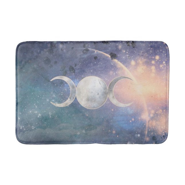 Tapis De Bain Monde céleste Triple Moon Goddess Moonstone (Devant)