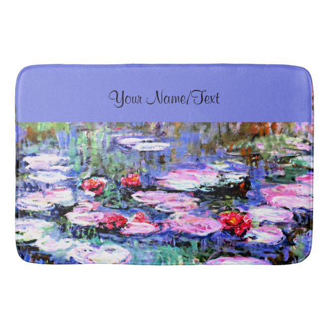 Tapis De Bain Monet - Los Nenufares Modèle (Devant)