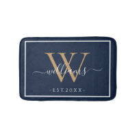 Monogramme Chic Noms de Script Doré Date de Mariag