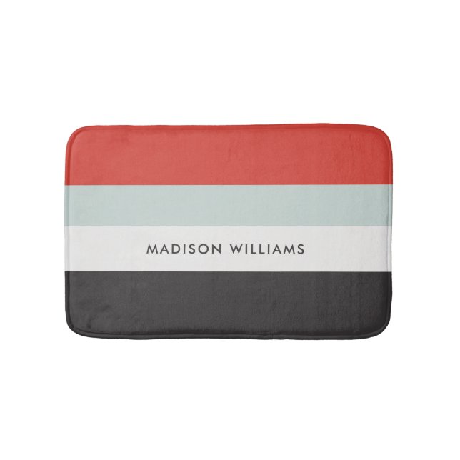 Tapis De Bain monogrammed, nom, (Devant)