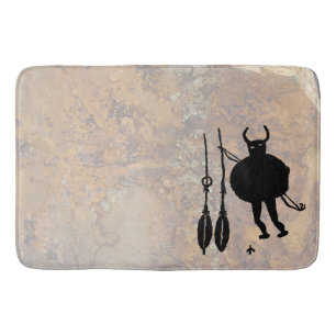 Tapis De Bain Monster Slayer, Blanco, Nouveau-Mexique