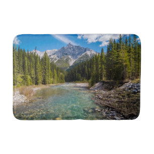 Tapis De Bain Montagnes   Parc national Banff, Rocheuses canadie