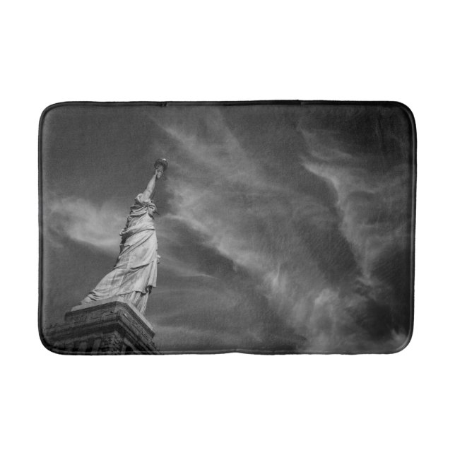 Tapis De Bain Monuments | Statue of Liberty Manhattan NYC (Devant)