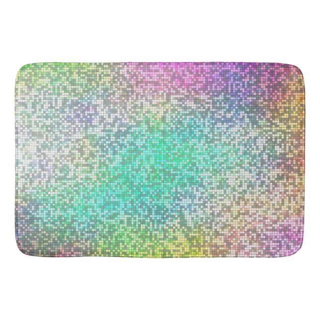 Tapis De Bain Mosaïque de Cosmos (Devant)