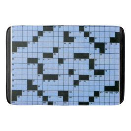 Tapis De Bain Mot-croisé