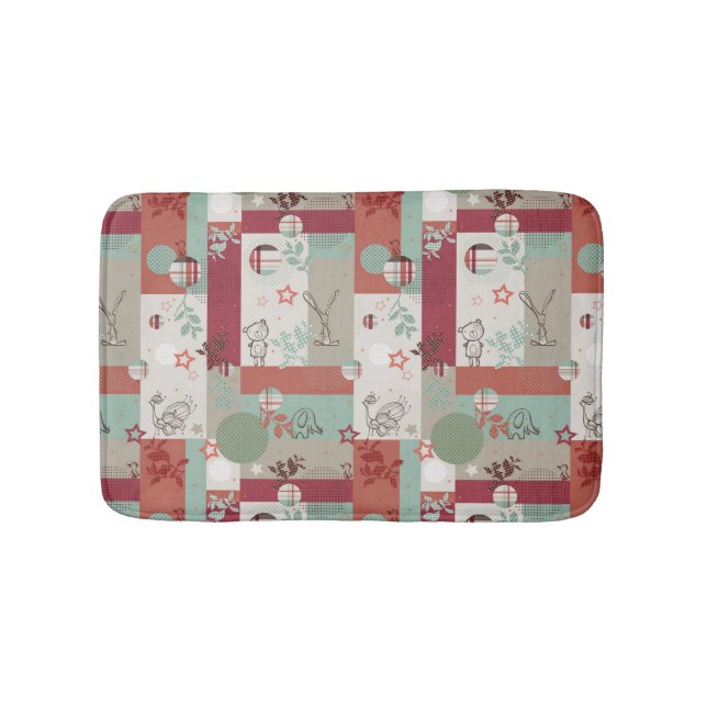 Tapis De Bain Motif 2 d'édredon de bébé (Devant)