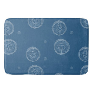 Tapis De Bain motif Abstrait de gelée de poisson sans soudure +