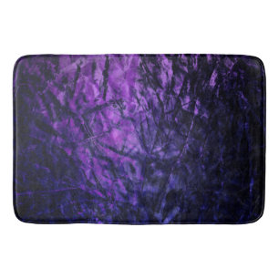 Tapis De Bain Motif Abstrait Glamour Violet