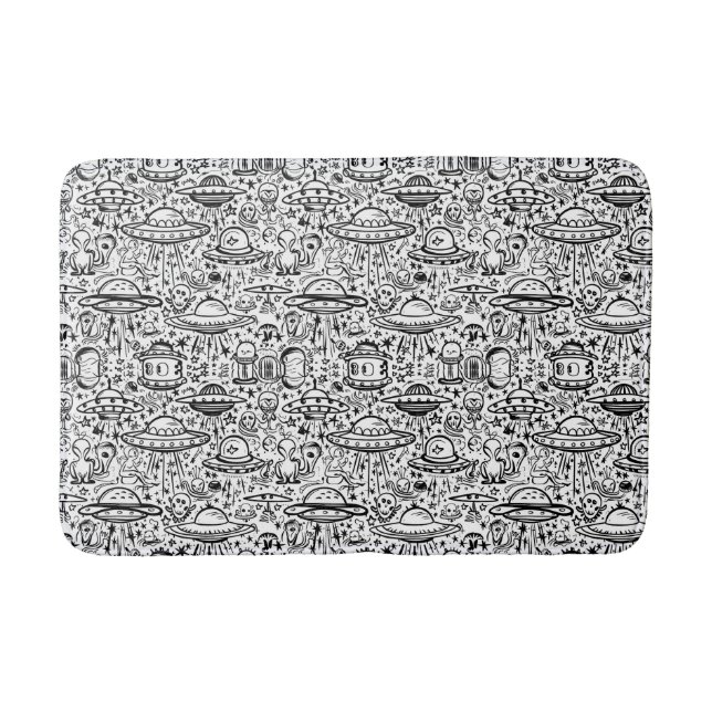 Tapis De Bain Motif Alien (Devant)