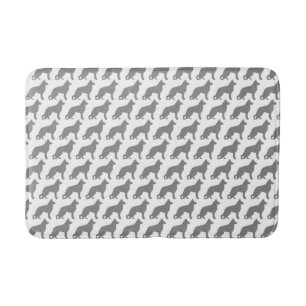 Tapis De Bain Motif allemand des silhouettes de berger
