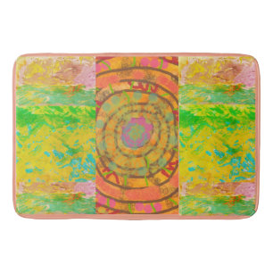 Tapis de Bain - Motif Aztèque
