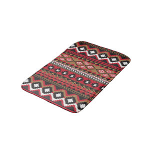 Tapis De Bain Motif aztèque du sud-ouest