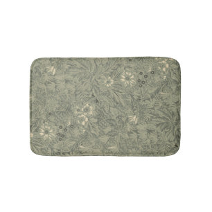 Tapis De Bain Motif botanique rustique décoratif vintage