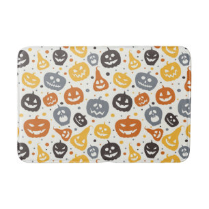 Tapis De Bain Motif coloré Jack-O'-Lantern