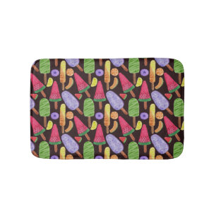 Tapis De Bain Motif crème glacée motif Lollies lollipop 4