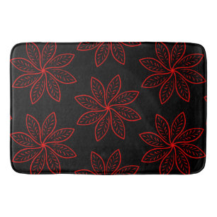 Tapis De Bain Motif criminel sur noir